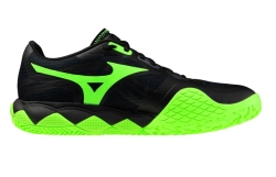 Мужские кроссовки для Padel Mizuno Wave Enforce Tour 2 Padel - black/foliage green/glowing ap