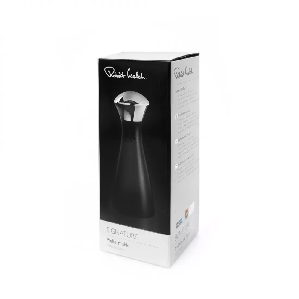 Мельница для перца 16.5см Robert Welch Signature черная