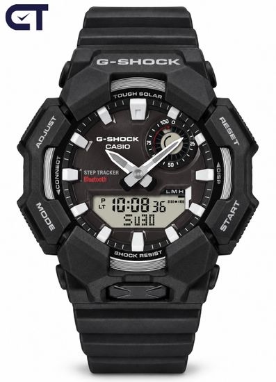 CASIO GA-B010-1A G-SHOCK мужские наручные часы — Tough Solar, Bluetooth и шагомер в ударопрочном корпусе