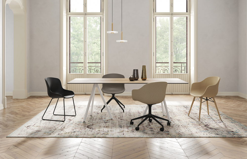 Стул офисный на колесах Papatya Globe-S Chief Soft