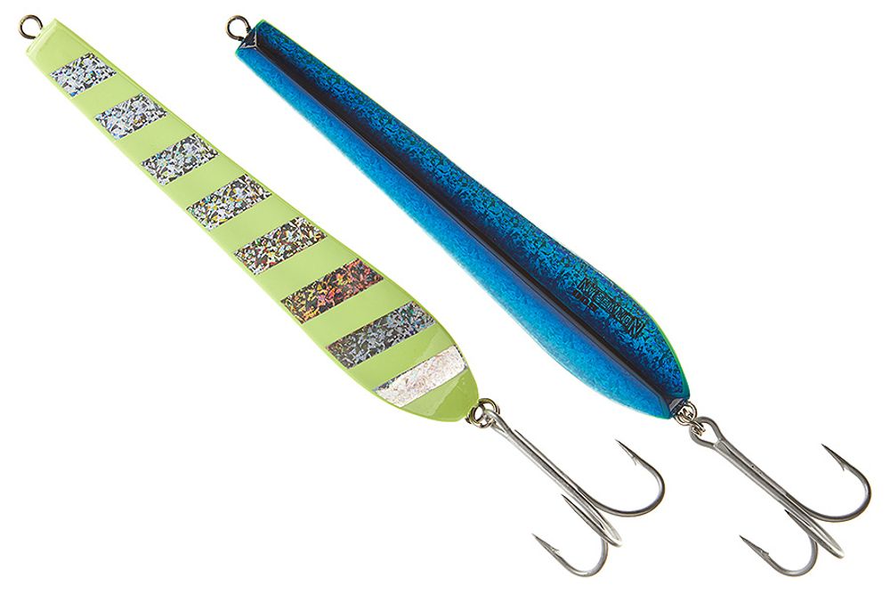 Пилькер ASARI Norwegian 600гр #02 Silver Blue (Lumo Zebra)