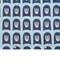 Комплект постельного белья полутораспальный из сатина голубого цвета с принтом "Blossom Time", Cuts &amp; Pieces