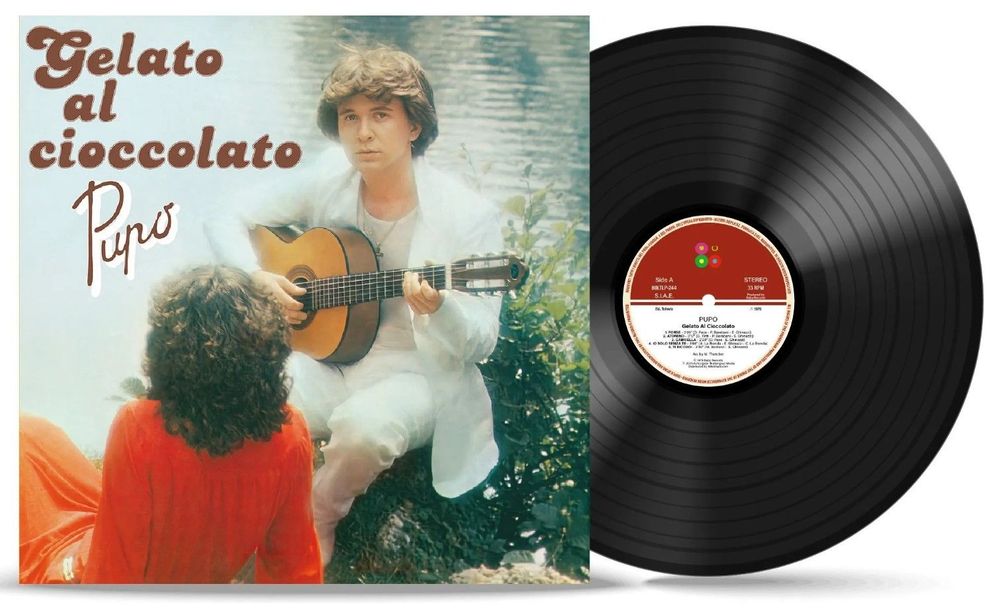 Pupo - Gelato Al Cioccolato (LP, Album) Новая запечатанная виниловая пластинка + ПОДАРОК