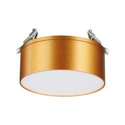 358754 SPOT NT21 525 матовое золото Светильник встраиваемый светодиодный IP20 LED 24W 4000K 2100Лм 100-265V PROMETA