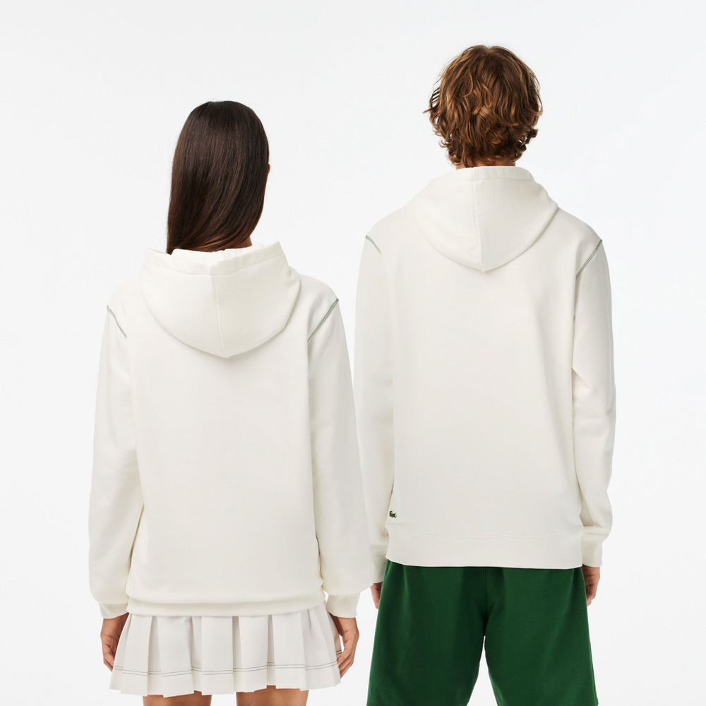 Мужская кофта теннисная Lacoste Sweatshirt Men - White, Green