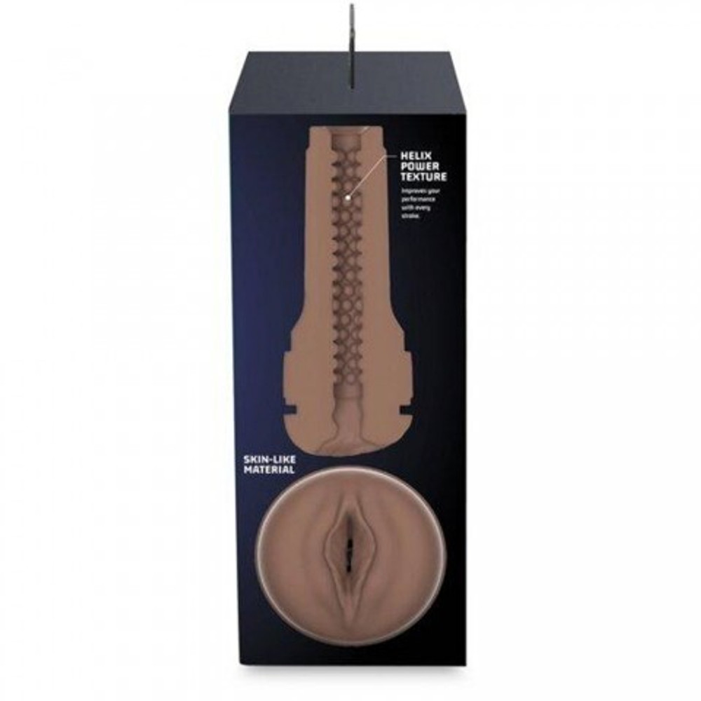 Мастурбатор KIIROO Feel Stroker, вульва, коричневый