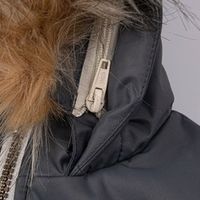 Парка зимняя мембранная на меху "Графит"