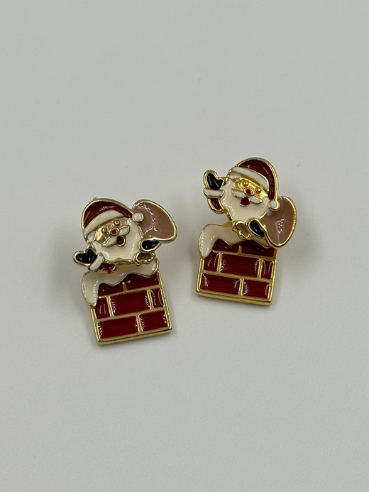 Серьги Санта-Клаус AIM Jewelry