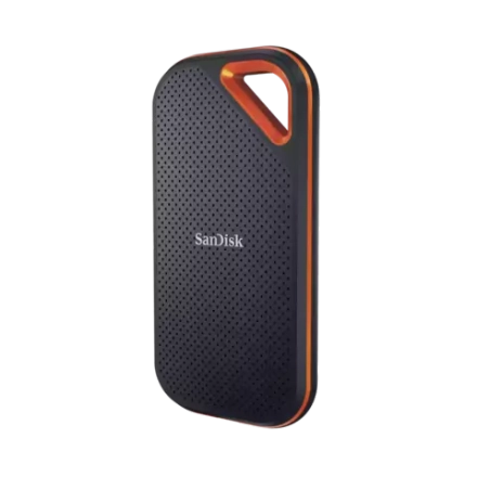 Внешний накопитель SanDisk Extreme PRO Portable SSD V2 1TB, USB 3.2 Gen2x2 Type-C, R/W 2000/2000 МБ/