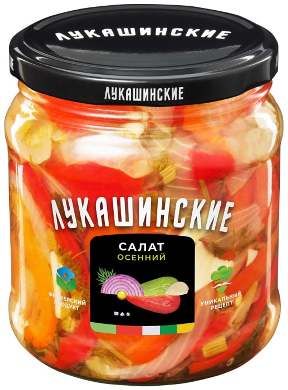 Салат Осенний "Лукашинские" из сладкого перца 430гр*6шт