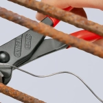 Кусачки торцевые черненые 180 мм Knipex 68 01 180