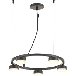 Люстра Rivoli Leontina 4136-305 5 x GX53 6 Вт дизайн | Дизайн