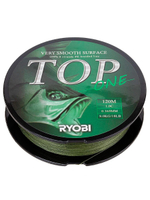 Шнур плетеный для рыбалки Ryobi TOP PE4X-120M Dark green 0.6/d-0.128mm