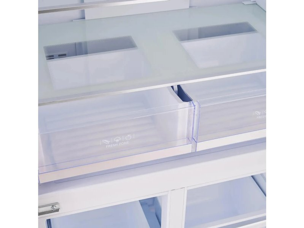 Холодильник Tesler RCD-482I бежевый