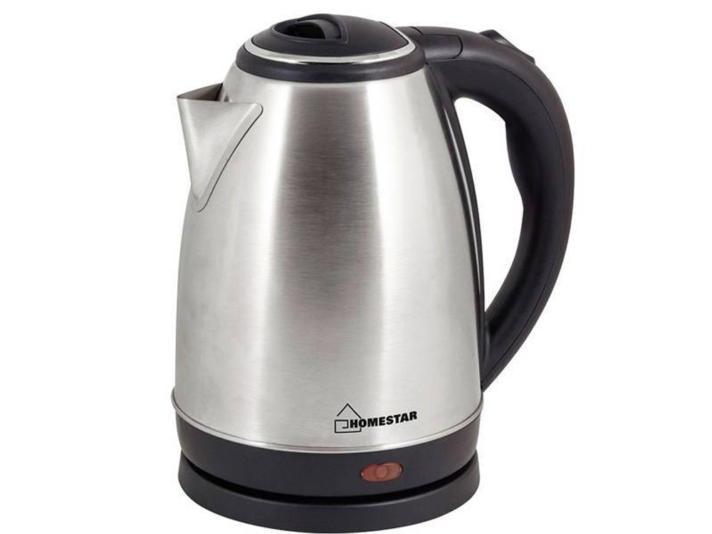 Чайник электрический 1,8л Homestar HS-1010A стальной