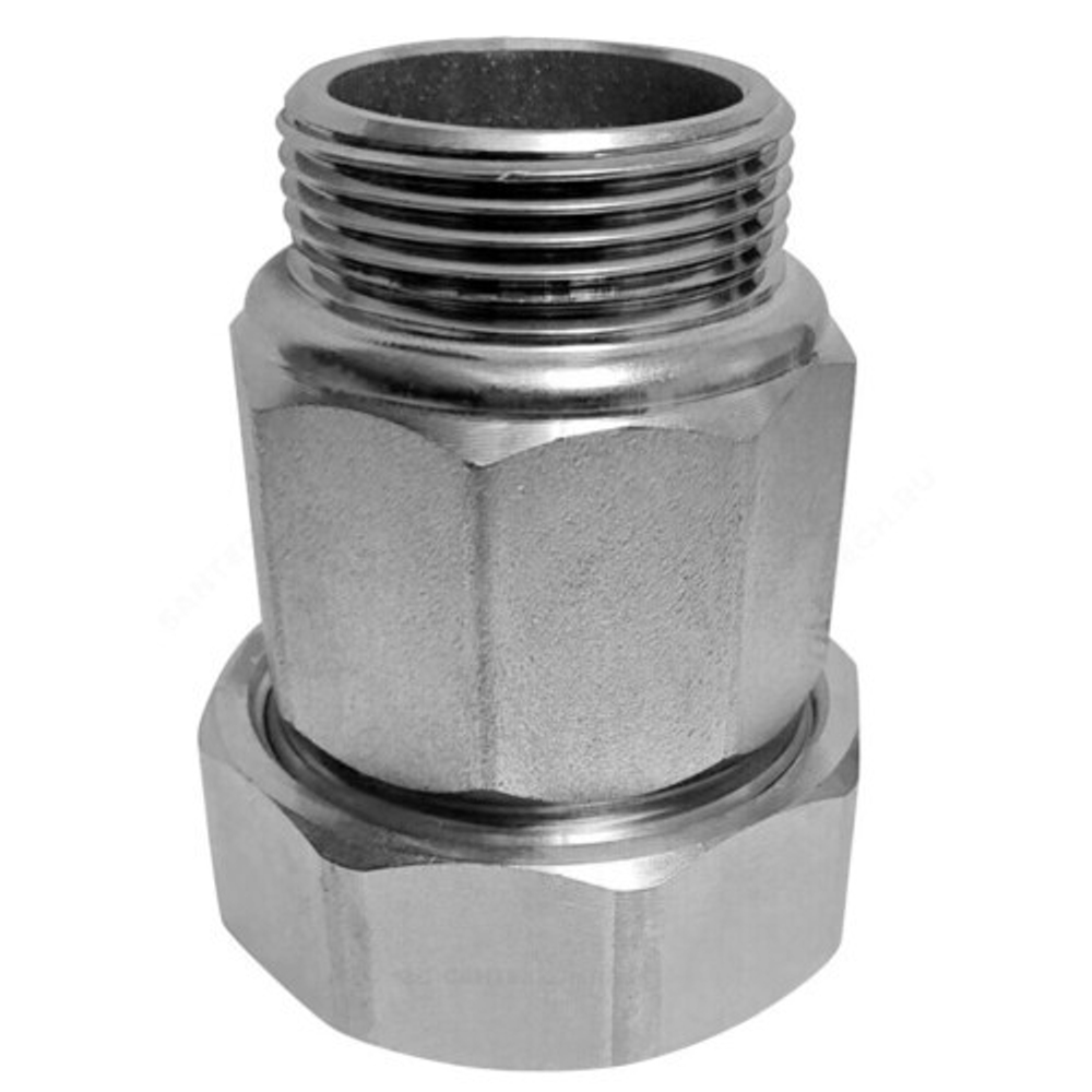 Муфта сталь оц Ду 15 (1/2") НР/обжим Дн 19,7-21,8 SantechSystems