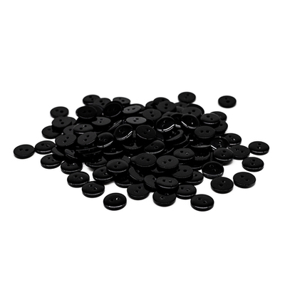 Пуговицы 2 прокола 18L=11 мм, (s.black (черный)), CX-K-22, 144 шт