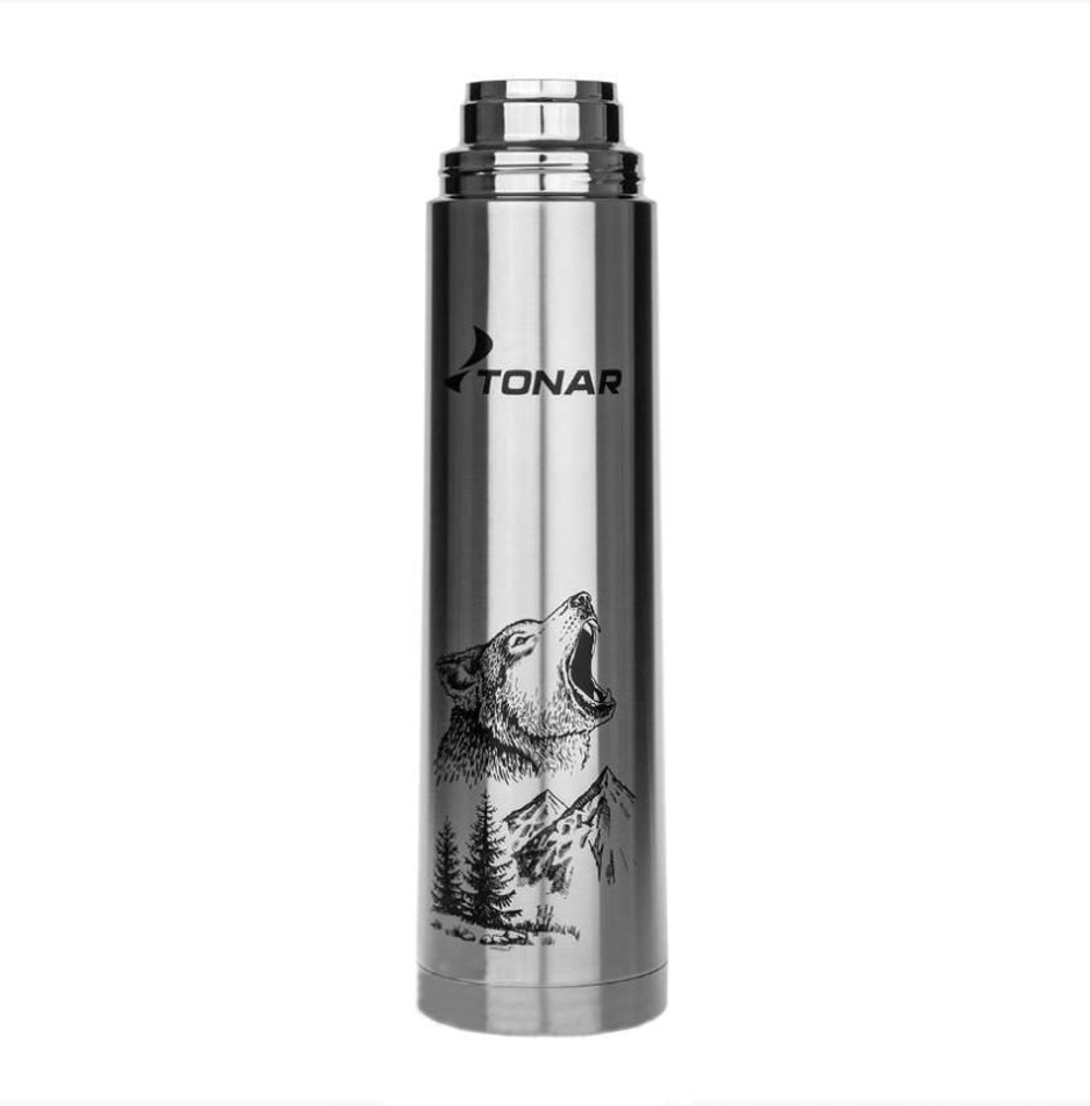 Термос TONAR (HS.TM-051-W) 1200ML Волк