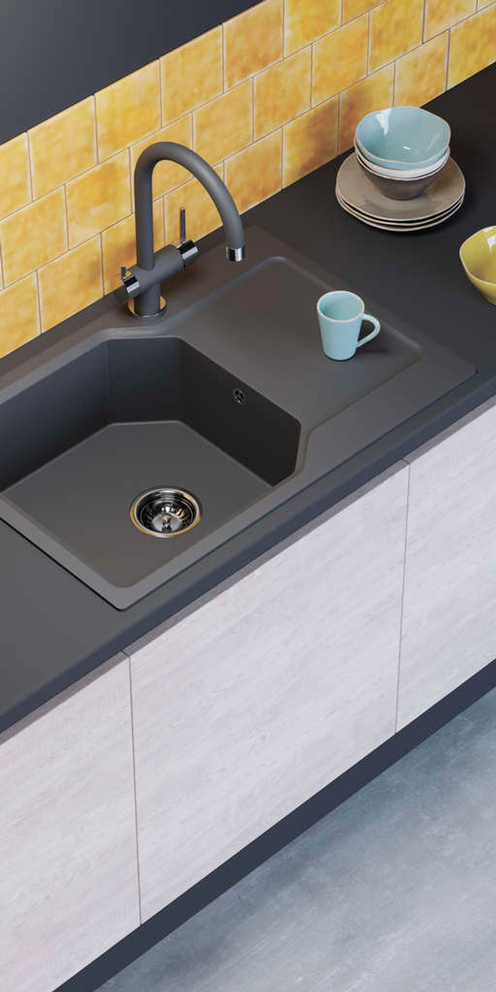 Мойка Omoikiri Yonaka 78-LB-BE Artgranit | Ваниль
