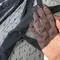 Сетка эластичная черная Love, Турция