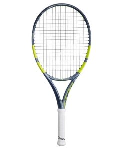 Детская ракетка Babolat Pure Aero Junior 25 Gen-9 - metallic dark forest/yellow