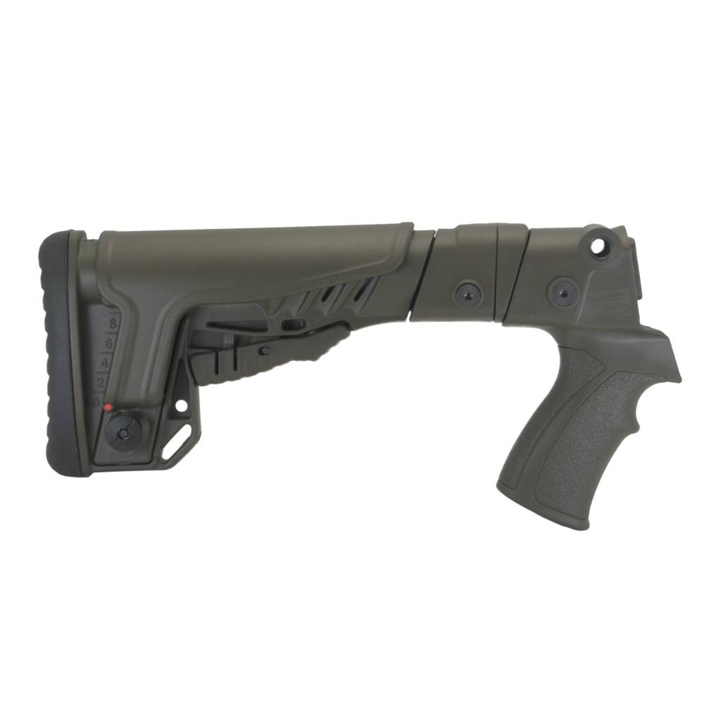 Телескопический приклад Бекас 12, 16, DLG Tactical. Черный