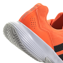 Мужские кроссовки теннисные Adidas GameCourt 2 M - lucid orange/core black/silver metallic