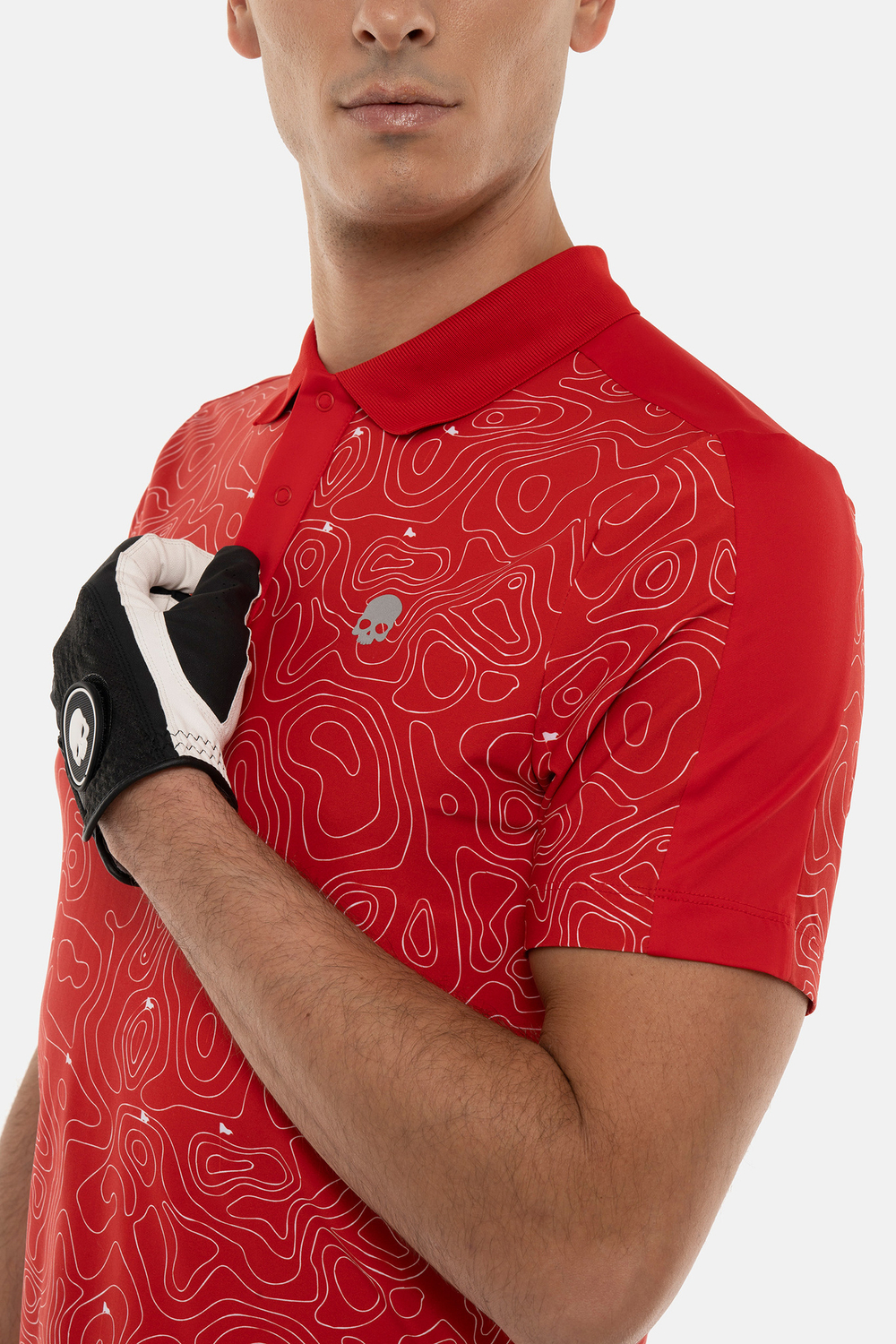 Мужское поло HYDROGEN GOLF FIELDS TECH POLO (GL0007)