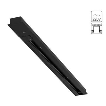 Шинопровод для трекового светильника 1м A550106 черный Track Accessories Arte Lamp