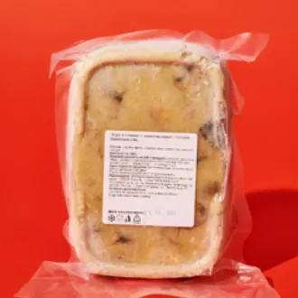 Курица с грибами в сливочном соусе / 500 гр 2*250 г