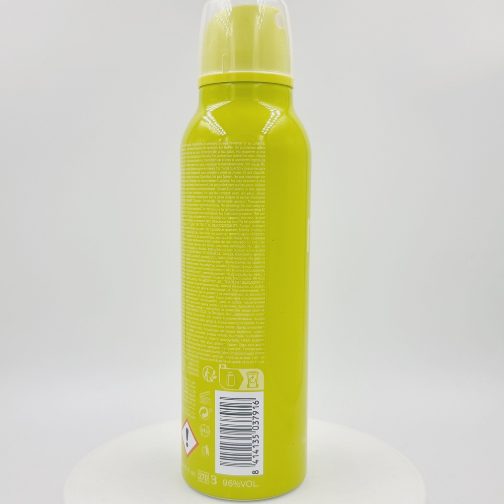 небольшая вмятина - Nike Дезодорант-спрей парфюмированный женский #Yummy Musk, без солей алюминия, 24 часа, 200 мл (Испания)
