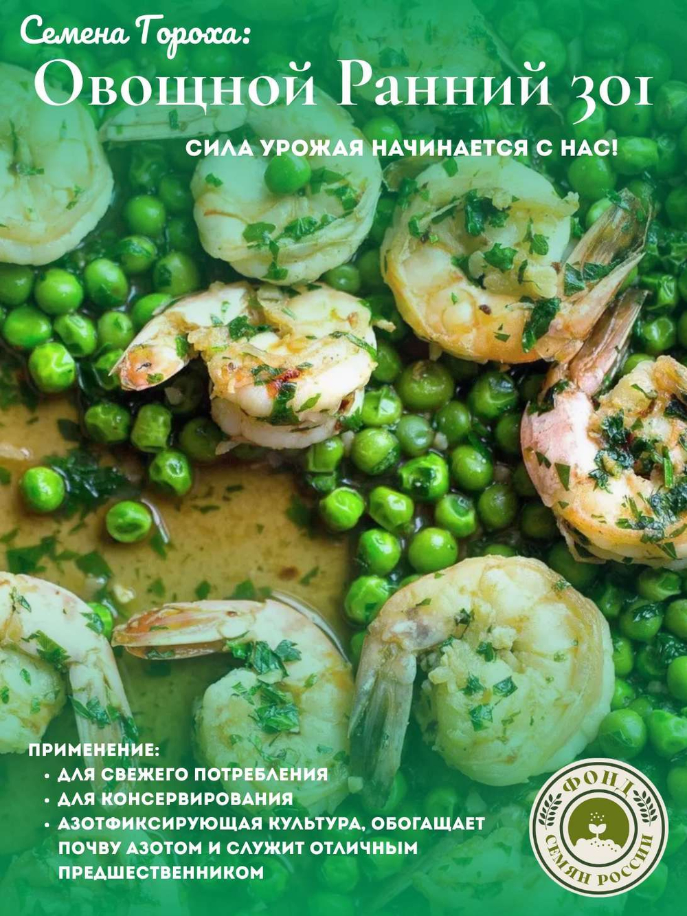 Горох Овощной, Все фиолетово, семена, 10 гр.