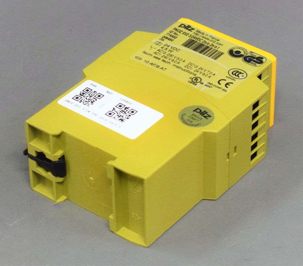 PILZ PNOZ XV2 3/24 VDC 2n/o 2n/o t PILZ PNOZ XV2 3/24 VDC 2n/o 2n/o t