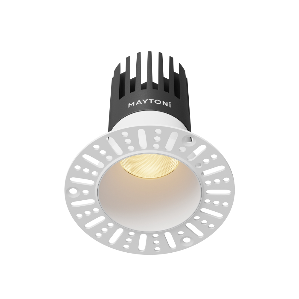 Встраиваемый светодиодный светильник Maytoni Dip DL122-15W-2.7K-TRS-W