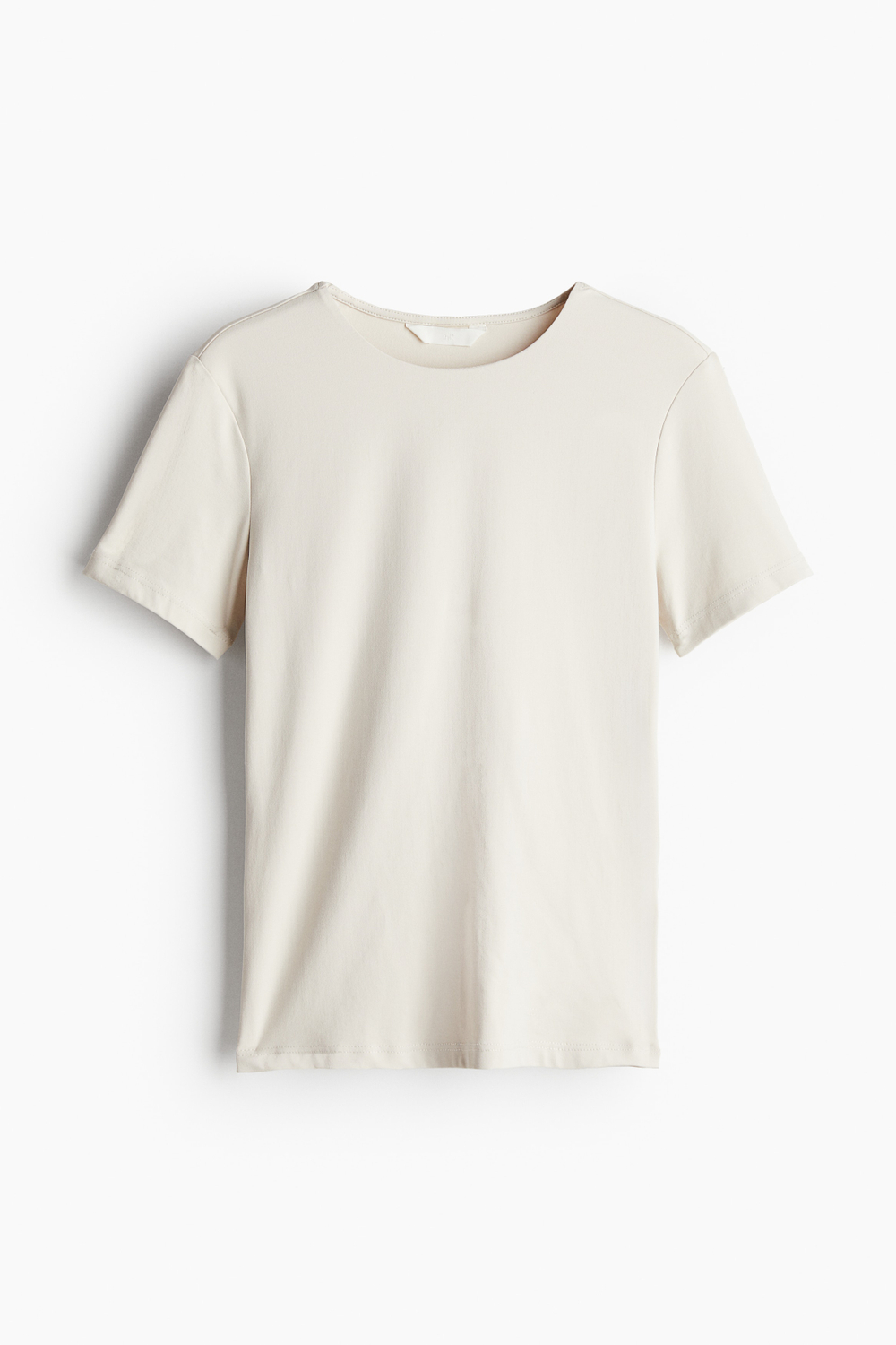 Облегающий топ из эластичного трикотажа - H&M