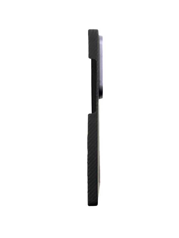 Карбоновый чехол для Samsung Galaxy S26 Ultra с MagSafe черная сетка (Black)