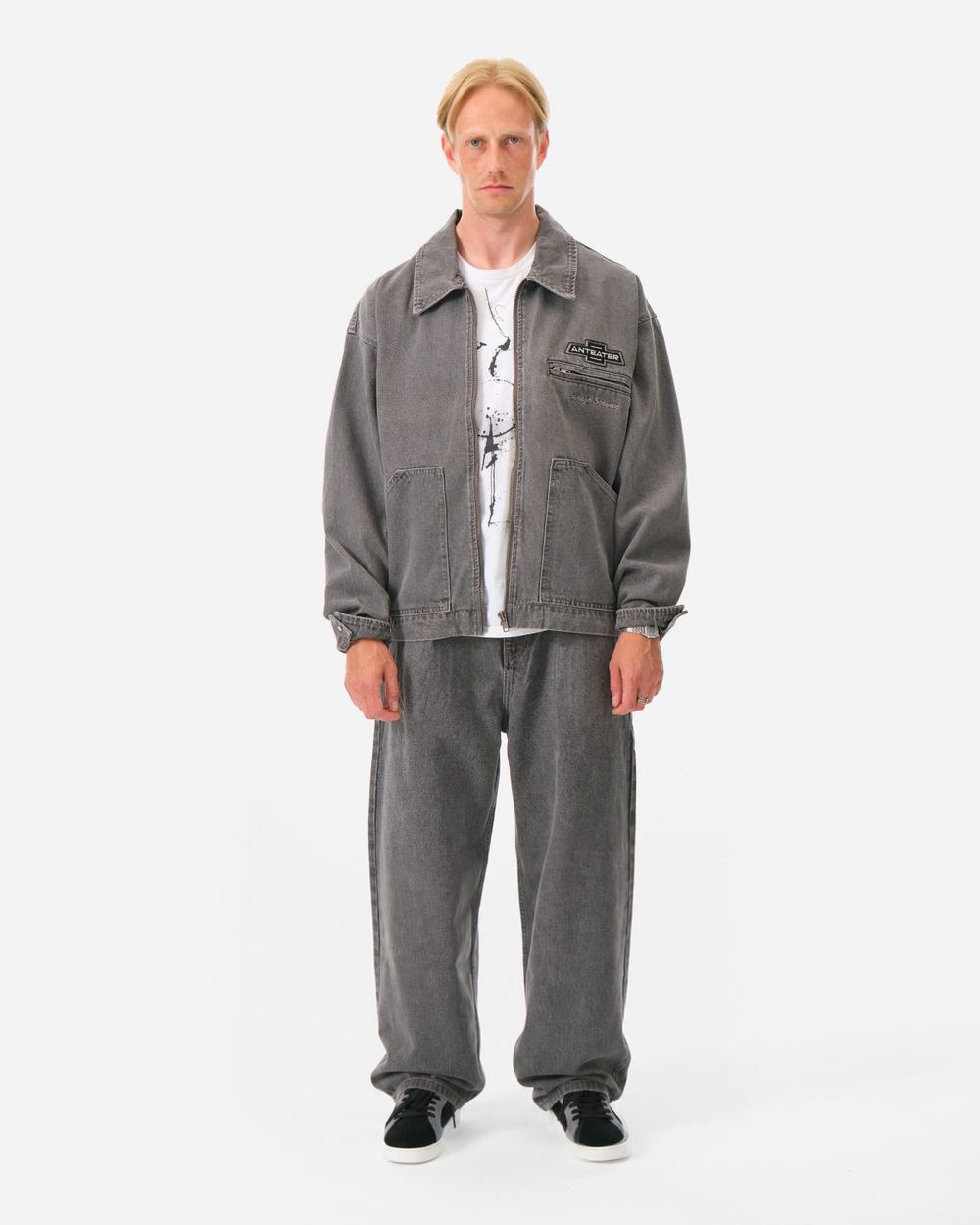 Брюки Anteater Loose Jeans Серый