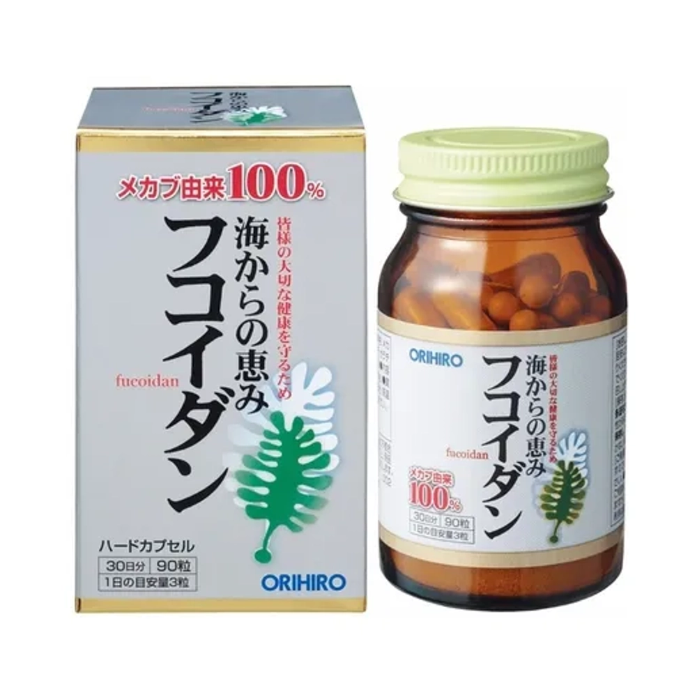 Orihiro Fucoidan | Фукоидан | 90 капс. | 30 дней