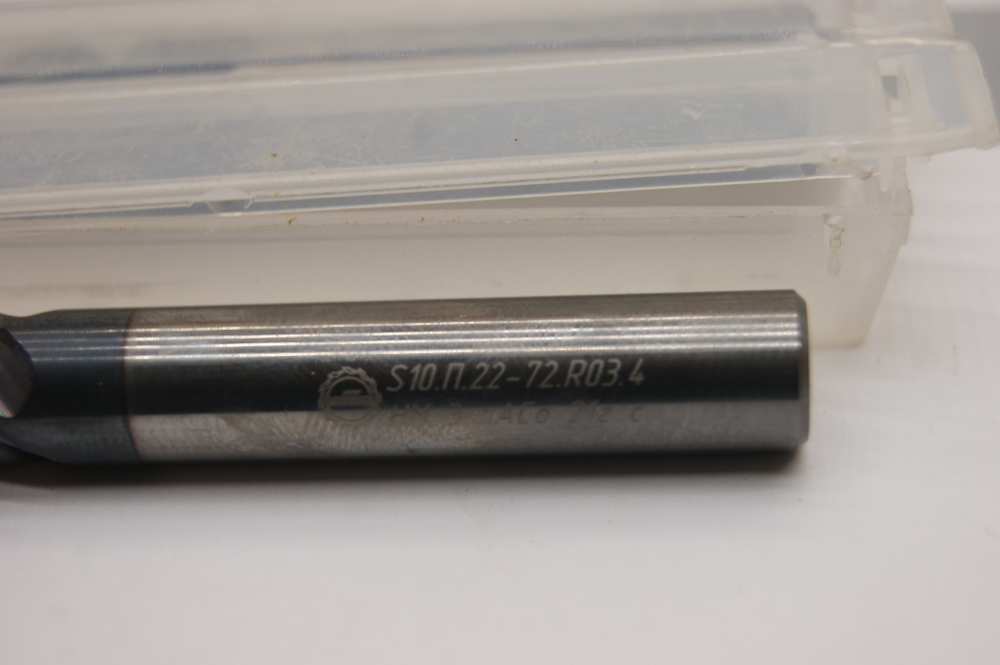 Фреза твердосплавная S10.П.22-72.R03.4 HM nACo (10х22х72) ТУЛАМАШ z-4