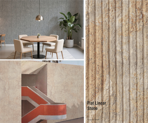 Flat Linear Stone