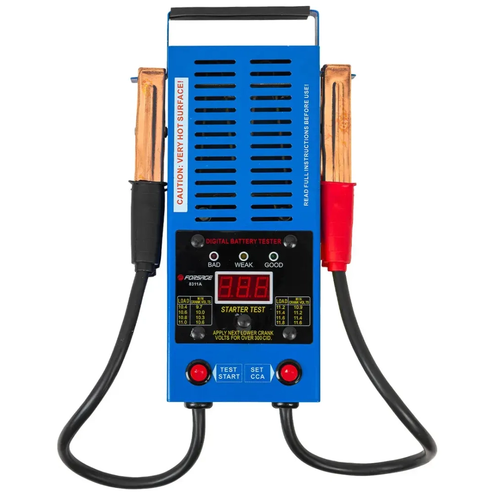 Тестер аккумуляторных батарей цифровой (12V, 125А) Forsage F-8311A