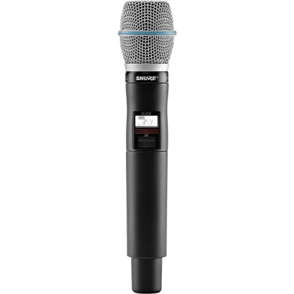 Shure SLXD24/B87A — цифровая радиосистема с ручным передатчиком Beta87A