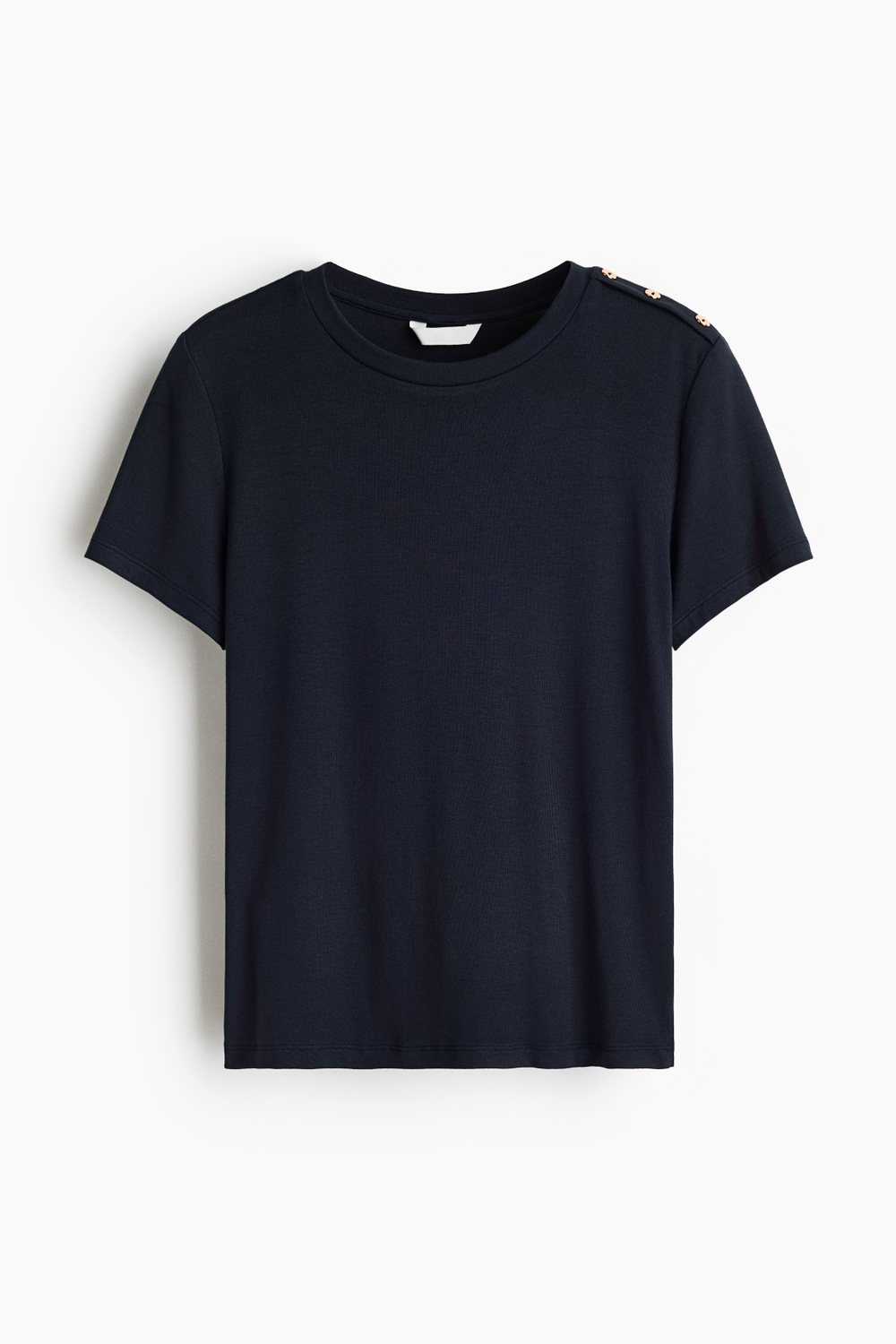 Вискозный топ с пуговицами - H&M