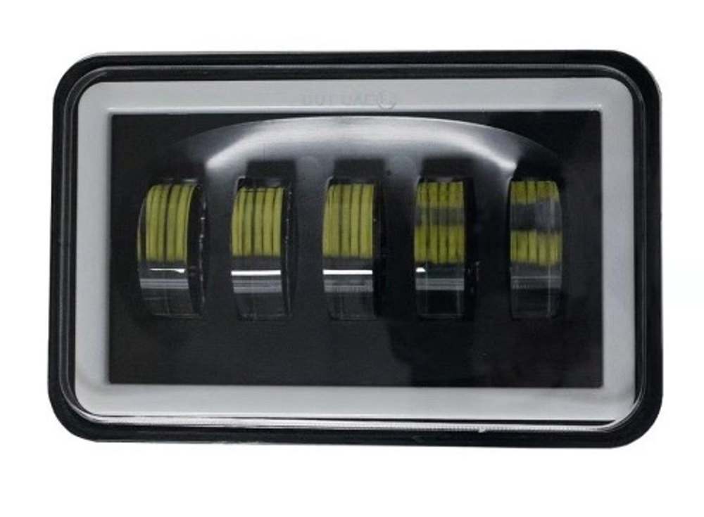 Фара противотуманная ТАС -08LED (10-30V) 20W с подсветкой по контуру , размер 165х110х77мм