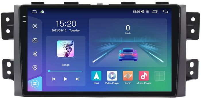 Магнитола для KIA Mohave 2008-2017 - Parafar PF227U2K на Android 13, Быстрая, QLED+2K, CarPlay, 4G SIM-слот