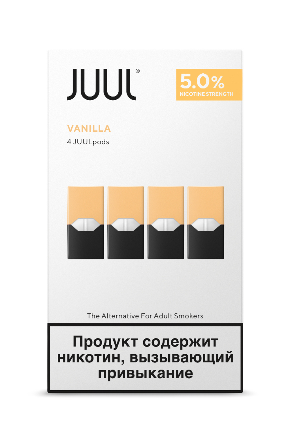 JUUL Ваниль 5% 4 шт.