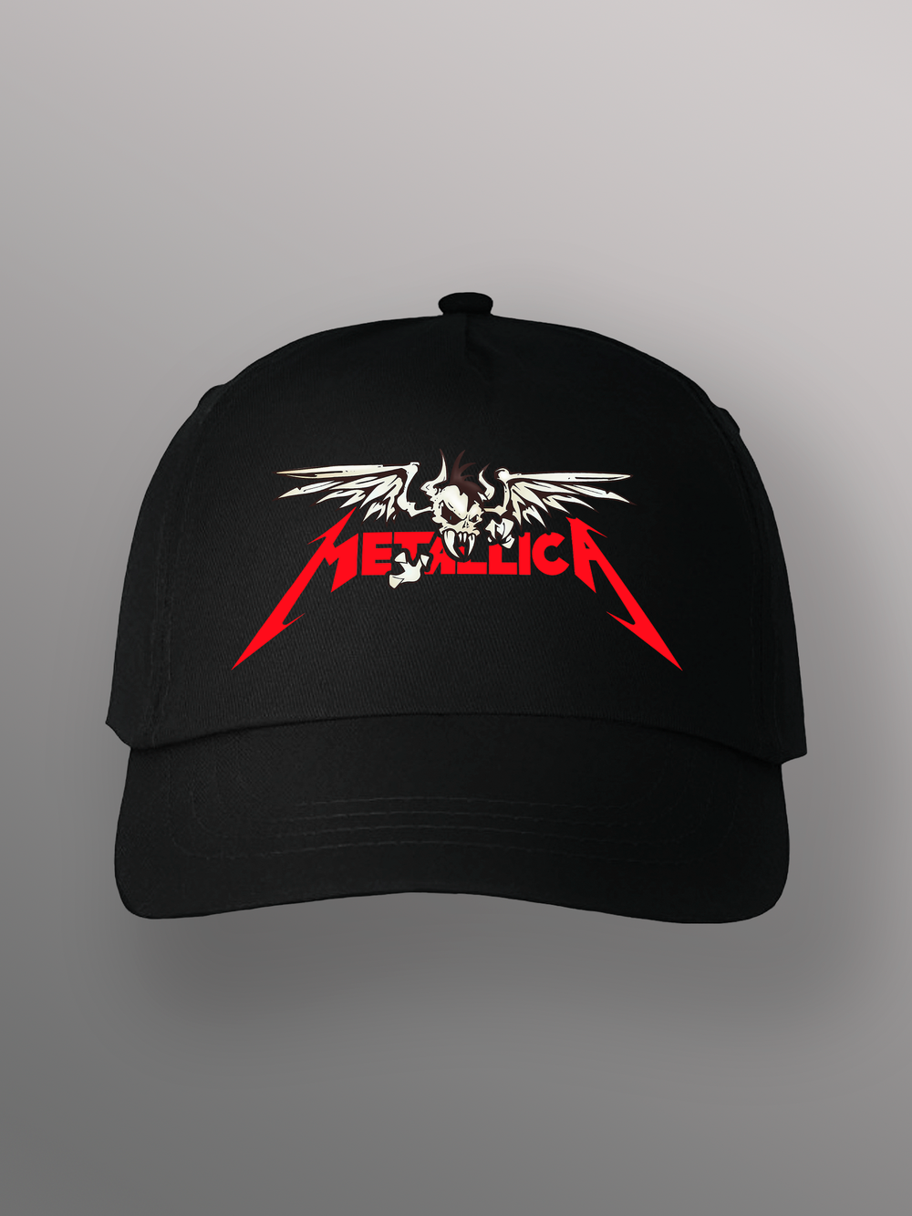 Бейсболка metallica череп