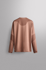 СПОРТИВНАЯ ФУТБОЛКА С ДЛИННЫМИ РУКАВАМИ И КАРМАНОМ — ZARA