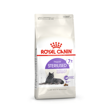 Royal Canin Sterilised 7+ Корм сухой полнорационный сбалансированный для стерилизованных кошек в возрасте от 7 до 12 лет - 0,4 кг