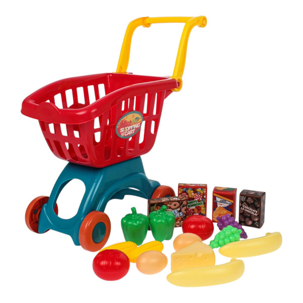Игровой набор Тележка с продуктами, XG2008